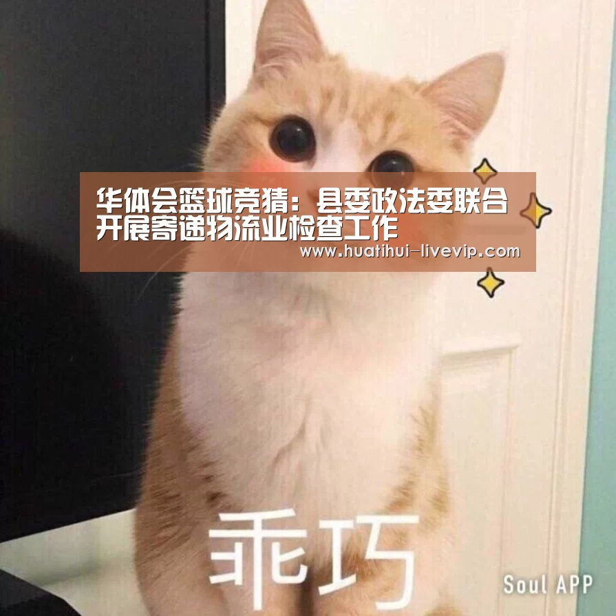 华体会篮球竞猜:县委政法委联合开展寄递物流业检查工作(图1) 华体会体育APP