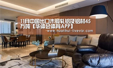 11月中国出口未锻轧铝及铝材45万吨【华体会体育APP】(图1) 华体会体育APP